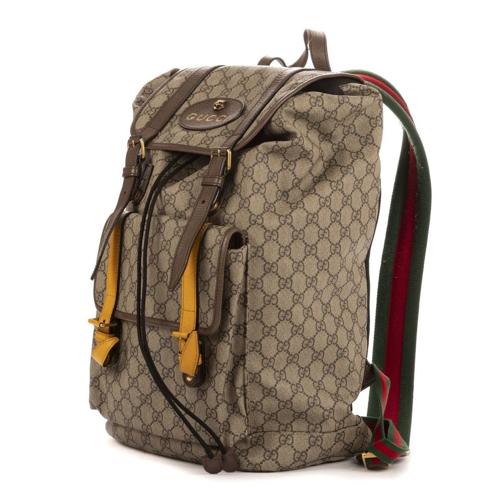 Gucci Web Backpack Beige Monogram A - image 2